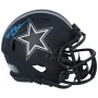 Deion Sanders Dallas Cowboys Autogramm Riddell Eclipse Alternate Geschwindigkeit Mini-Helm