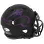Adrian Peterson Minnesota Vikings Autographed Riddell Eclipse Alternate hastighet Mini hjälm