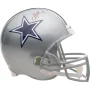 Troy Aikman Dallas Cowboys Autographié Riddell Replica Helmet
