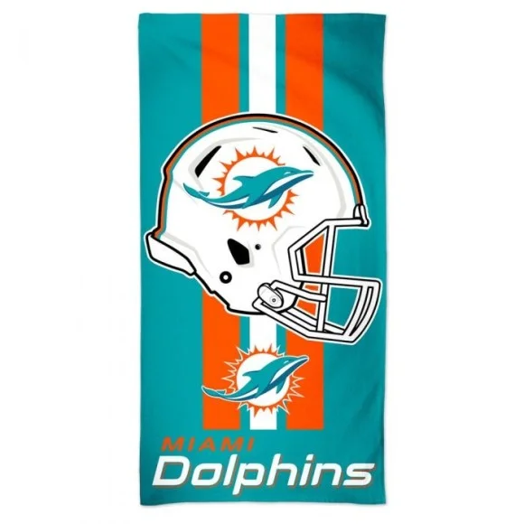 Miami Dolphins Fiber Beach Towel