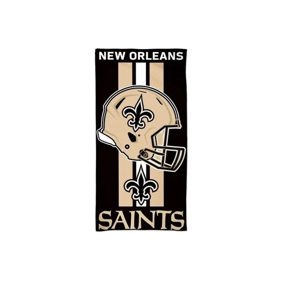 New Orleans Saints Fiber Beach Towel