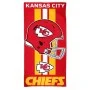 Serviette de plage en fibre des Kansas City Chiefs