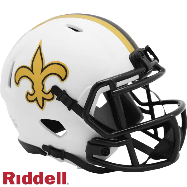 White best sale saints helmet