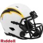 Réplica del casco Lunar Eclipse Mini Speed de Los Angeles Chargers