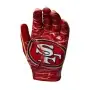 Guanti Wilson NFL Stretch Fit per giovani ricevitori - San Francisco 49ers