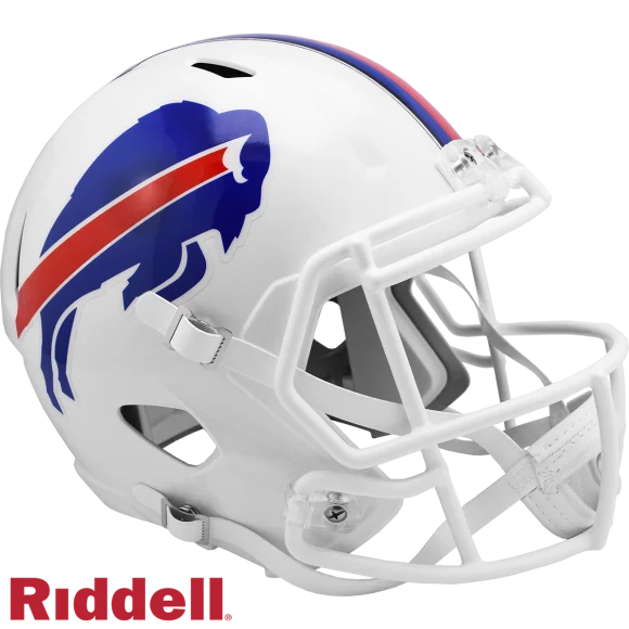 Buffalo Bills 2021 full storlek Riddell Speed Replica hjälm