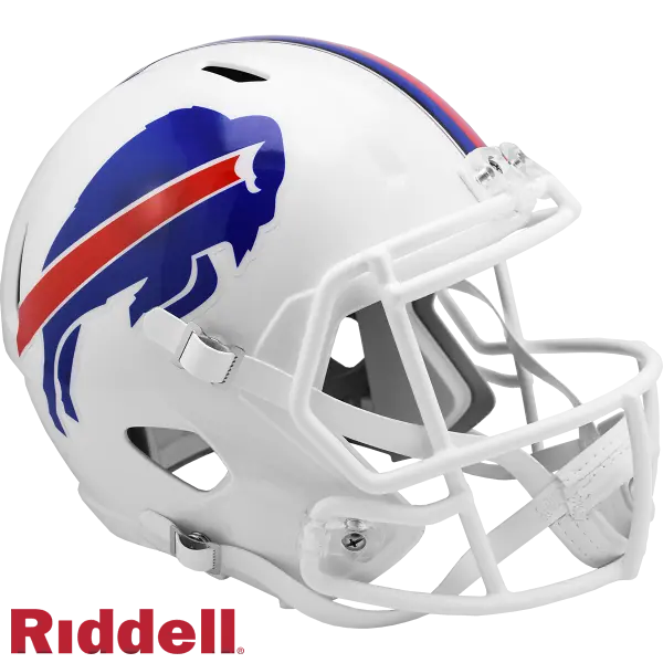 Casco Réplica de Velocidad a Tamaño Completo de los Buffalo Bills de Riddell