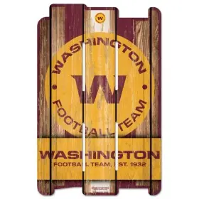 Segno di recinzione in legno di Washington Football