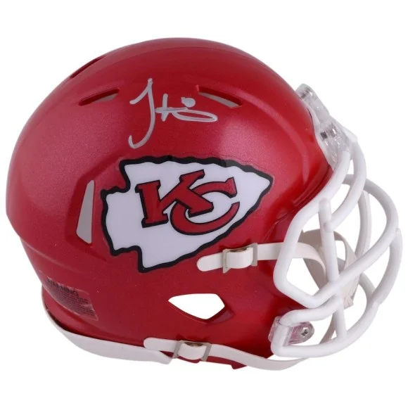 Tyreek Hill Kansas City Chiefs Autographed Riddell Speed Mini Helmet