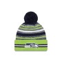 Seattle Seahawks New Era NFL Sideline 2021 On Field Sportstickad Mössa