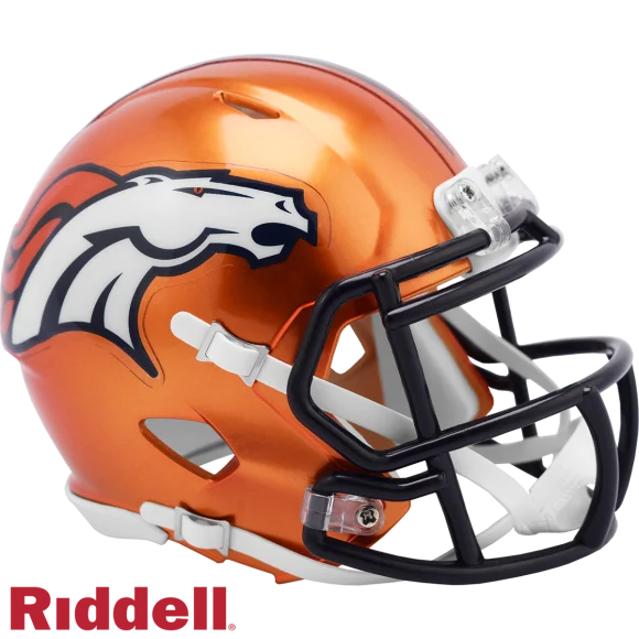 Denver Broncos Flash Replica Mini Speed hjälm