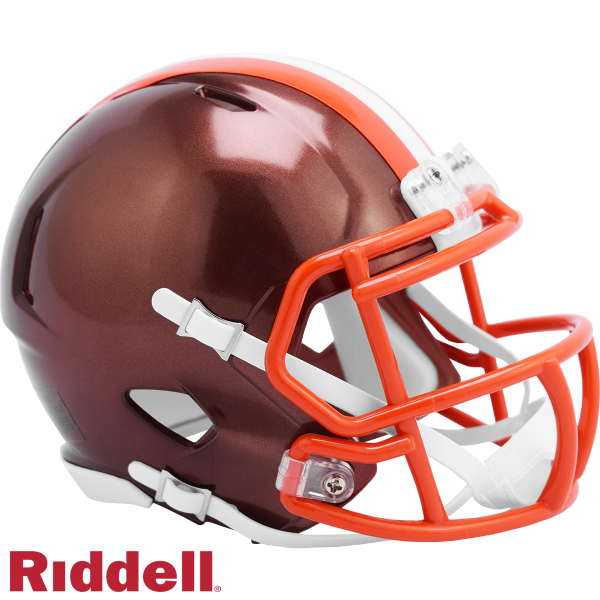 Cleveland Browns Flash Replika Mini Speed Hjelm