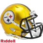 Pittsburgh Steelers Flash Replica Mini Speed Helmet