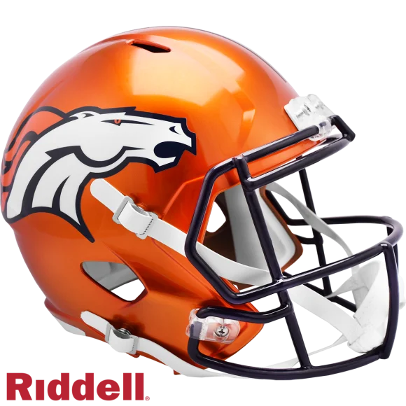 Denver Broncos Blitz Geschwindigkeit Replik Helm
