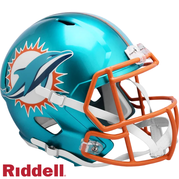 Miami Dolphins Flash Speed Replica Helmet