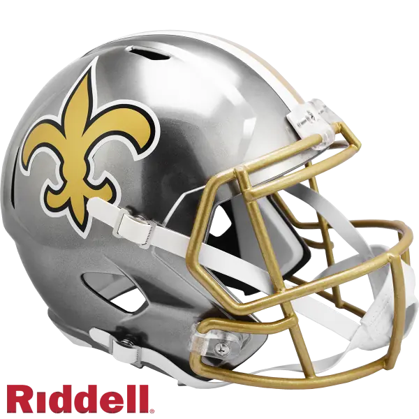 Casco Réplica de Velocidad Flash de los New Orleans Saints