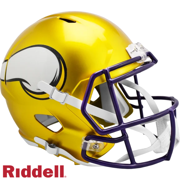 Minnesota Vikings Blitz Geschwindigkeit Replik Helm