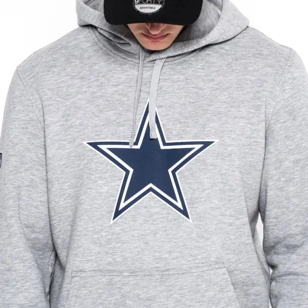 Sweat à capuche avec logo de l'équipe Dallas Cowboys New Era