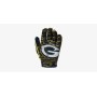 Wilson NFL Guanti da Ricevitore Youth Stretch Fit - Green Bay Packers