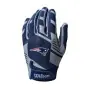 Wilson NFL Stretch Fit Ungdoms Receiverhandskar - New England Patriots