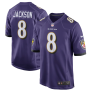Maillot de jeu Nike Baltimore Ravens - Lamar Jackson Violet