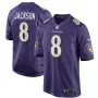 Maillot de match Nike des Ravens de Baltimore - Lamar Jackson