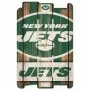 Cartel de madera de los New York Jets