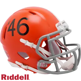 Casco Réplica Retro 1946 Riddell Speed de los Cleveland Browns