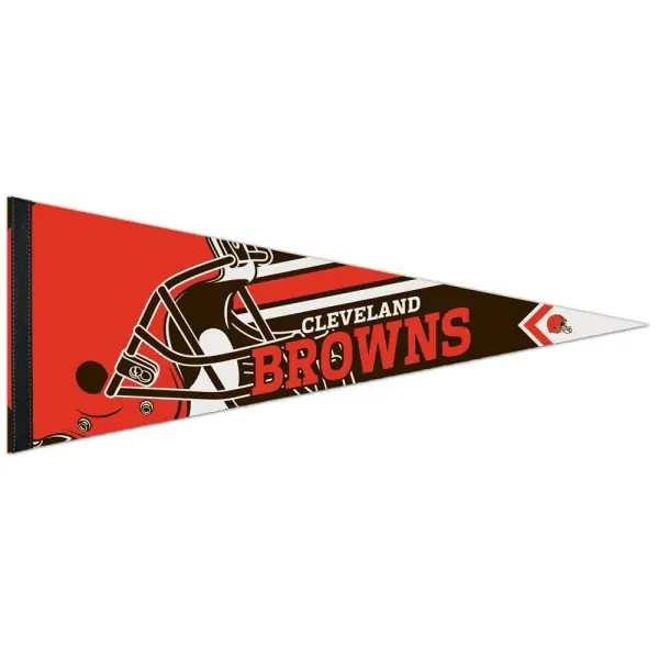 Fanion Premium Roll & Go des Cleveland Browns 12" x 30"