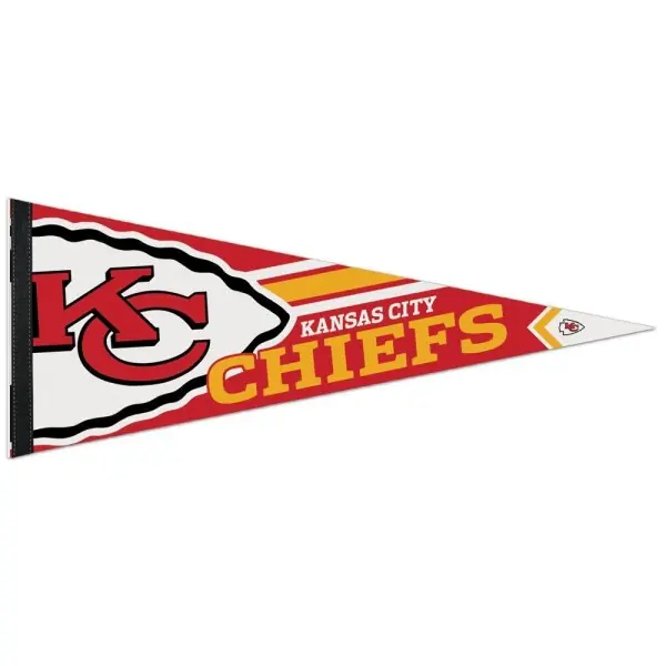 Kansas City Chiefs Premium Roll & Go Fane 12" x 30"