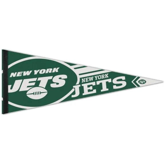 Banderín Premium Roll & Go 12" x 30" de los New York Jets