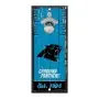 Carolina Panthers Bottle Opener Sign 5" x 11"