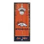 Denver Broncos Flasköppnarskylt 13 cm x 28 cm