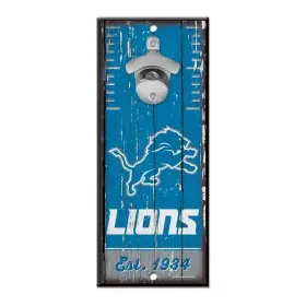 Detroit Lions Flasköppnarskylt 5" x 11"