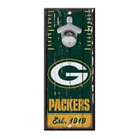 Abridor de Botellas de Green Bay Packers Cartel 5" x 11"