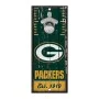 Green Bay Packers Bottle Opener Sign 5" x 11"