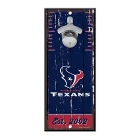 Houston Texans Flasköppnarskylt 5" x 11"