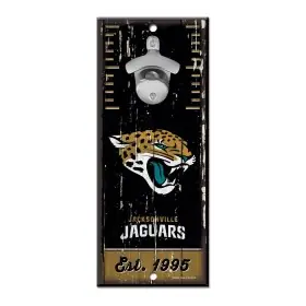 Jacksonville Jaguars Flasköppnarskylt 5" x 11"