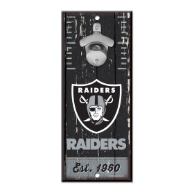 Las Vegas Raiders Flaschenöffner Schild 5" x 11"