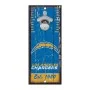 Los Angeles Chargers Bottle Opener Sign 5" x 11"