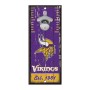 Minnesota Vikings Bottle Opener Sign 5" x 11"