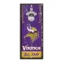 Minnesota Vikings Bottle Opener Sign 5" x 11"