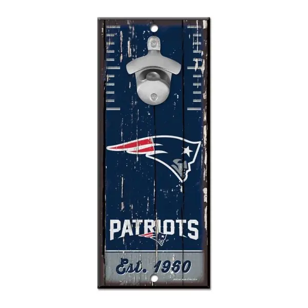 Apribottiglie New England Patriots 5" x 11"