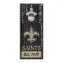 New Orleans Saints Flasköppnare Skylt 5" x 11"