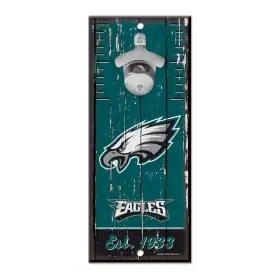 Philadelphia Eagles flasköppnarskylt 5" x 11"