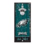 Panneau ouvre-bouteille Philadelphia Eagles 5" x 11"