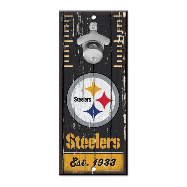 Segno apribottiglie Pittsburgh Steelers 5" x 11"
