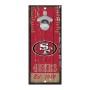 Abrebotellas de los San Francisco 49ers 5" x 11"