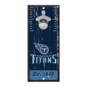 Tennessee Titans Flaschenöffner Zeichen 5" x 11"