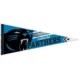 Fanion Premium Roll & Go des Carolina Panthers 12" x 30"